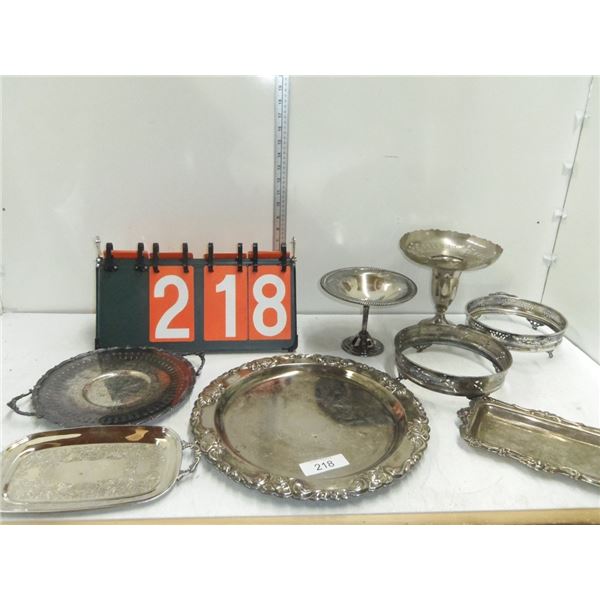Vintage Silver Looking Dishes