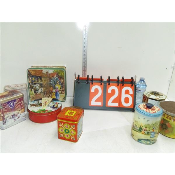 Vintage Tins