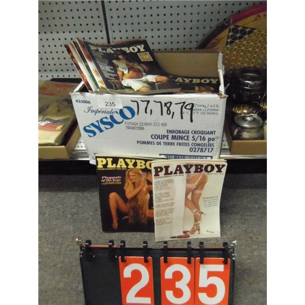 Vintage PlayBoy Magazines
