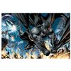 Image 1 : DC Comics, "Justice League (New 52) #1" Numbered Limited Edition Giclee on Canvas by Jim Lee with CO