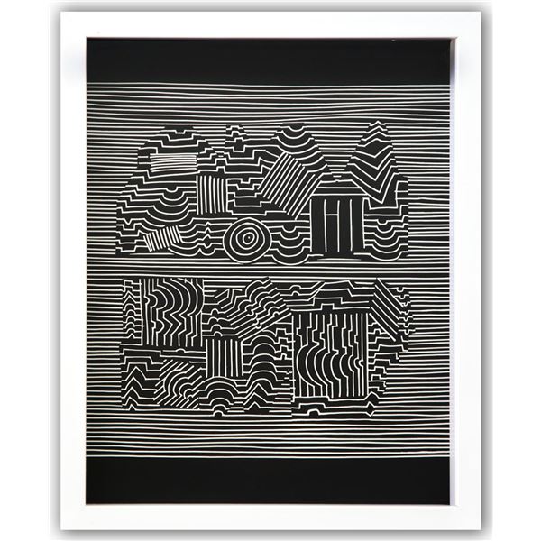 Victor Vasarely- Heliogravure Print "Untitled"