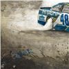 Image 2 : Trevor Mezak, "Nascar 48" Original Mixed Media Acrylic Painting, Hand Signed with Letter Authenticit