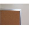 Image 3 : Metal Framed Large Cork Board & Black Framed Push Pin Board