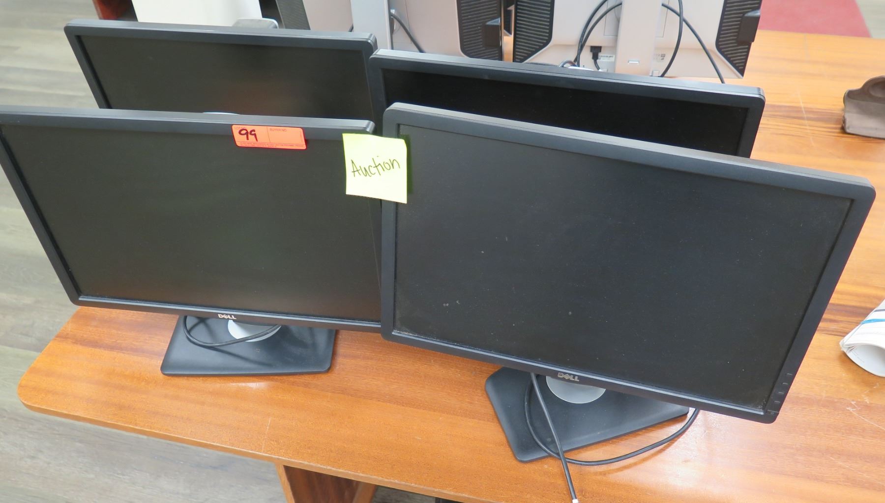 Qty 4 Dell Flat Panel Computer Monitors Rev A00
