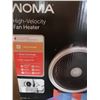 Image 2 : NOMA High Velocity Fan Heater (Brand New!) (Model No. 043-1022-0) and Laundry Hamper