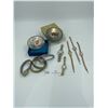 Image 1 : Assortment of Vintage Ladies Watches & Belt Buckles