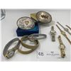 Image 3 : Assortment of Vintage Ladies Watches & Belt Buckles