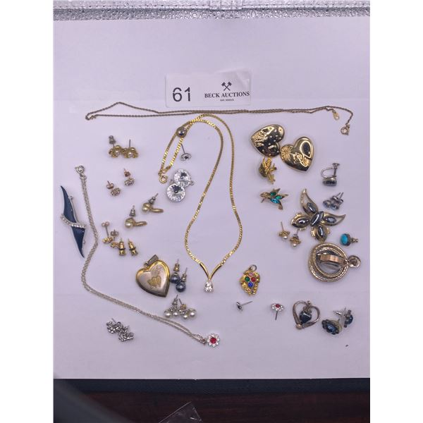 Assortment of Costume Jewelry