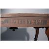 Image 8 : A Belgian Carved Mahogany and Marble Topped Console.