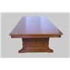 Image 1 : A Regency Style Cherry Stained Oak Boardroom Table.