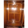 Image 2 : A Louis XV Style Fruitwood Parquetry Inlay Armoire.