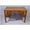 Image 2 : An Arts and Crafts Style Oak Desk and Armchair.