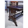 Image 2 : A Group of Four Art Deco Coffee Tables with Blue Tops.