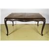 Image 1 : A 20th Century French Provincial Style Carved Walnut Dining Table,