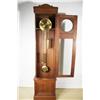 Image 7 : A 20th Century Pennsylvania Dutch Style Walnut Tall Case Clock.