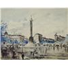 Image 1 : Guy de Neyrac (French, 20th Century) Untitled, Print of a Watercolor.