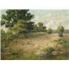 Image 1 : Lydia Mariah Brewster Hubbard (American, 1849-1911) Landscape, Oil on canvas,