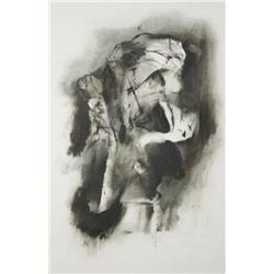 Gustavo Arias Murueta (Mexican, b.1927) Figuras Del Infierno, Mixed media on paper,