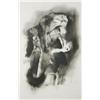 Image 1 : Gustavo Arias Murueta (Mexican, b.1927) Figuras Del Infierno, Mixed media on paper,