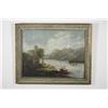 Image 2 : Artist Unknown, Mountain Scene with Lake, Oil on canvas,