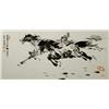 Image 1 : A Japanese Print of Three Horses, Artist Unknown,