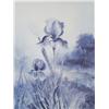 Image 1 : M. Bertrand (American, 20th C.) Floral Landscape, Lithograph.