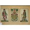 Image 1 : Three 18th/19th Century Framed Tarot Cards.