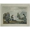 Image 2 : J. H. Clark, Turtle Fishing in the Water, Turtle Catching on Land, Both colored engravings,