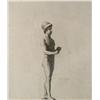 Image 1 : Artist Unknown, (19th Century Continental School) Study of a Trojan Figure, Engraving, laid on card 