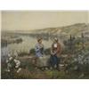Image 1 : Daniel Ridgway Knight (American, 1839-1924) Untitled, Chromolithograph.