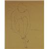 Image 1 : John Anderson Nude Figure, Pencil Drawing, '56.