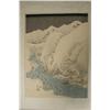 Image 2 : Ando Hiroshige (Japanese, 1797-1858) Mountains and Rivers on the Kiso Road, Triptych.