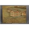 Image 2 : Artist Unknown, Architectural Rendering, Watercolor on paper mounted on board.