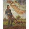 Image 1 : A 19th Century French School Painting, Oil on Canvas. Note Condition: Has been cut down, with inpain