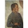 Image 3 : A 19th Century French School Painting, Oil on Canvas. Note Condition: Has been cut down, with inpain