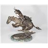 Image 1 : A Frederic Remington Reproduction Bronze, "Cheyenne".