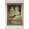 Image 2 : A Victorian Print of a Child and Lamb.