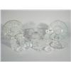 Image 1 : A Group of Crystal and Pressed Glass Serving Items and a Bell.