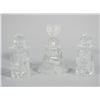 Image 3 : A Group of Crystal and Pressed Glass Serving Items and a Bell.