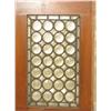 Image 3 : A Group of Five Leaded Bottle Bottom Windows.