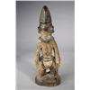 Image 7 : Two Nigerian Yoruba Ibeji Carved Wooden Figures of a Man and Woman.