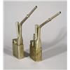 Image 1 : Two Metal Opium Pipes With Etched Designs.