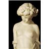 Image 2 : A Bisque Porcelain Figure Mounted as a Lamp.