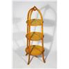 Image 2 : A Biedermeier Style Three Tier Plate Stand.