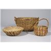 Image 1 : A Group of Three Indian Woven Baskets.
