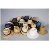 Image 1 : A Collection of Vintage Woven Hats.