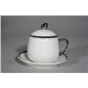 Image 2 : Two Sets of Ceramic Georg Jensen Pots de Crème,