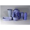Image 1 : A Collection of Miscellaneous Blue Ceramic Decorative Vases.