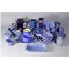 Image 1 : A Collection of Miscellaneous Blue Ceramic Decorative Items,