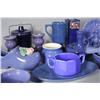 Image 2 : A Collection of Miscellaneous Blue Ceramic Decorative Items,